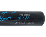 Ken Griffey Jr. & Sr. Autographed Black Louisville Slugger Pro Stock Baseball Bat Seattle Mariners "Back To Back HR 9/14/90" Beckett BAS Witness Stock #252417