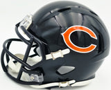 Jay Cutler Autographed Chicago Bears Blue Speed Mini Helmet Beckett BAS Witness Stock #267555