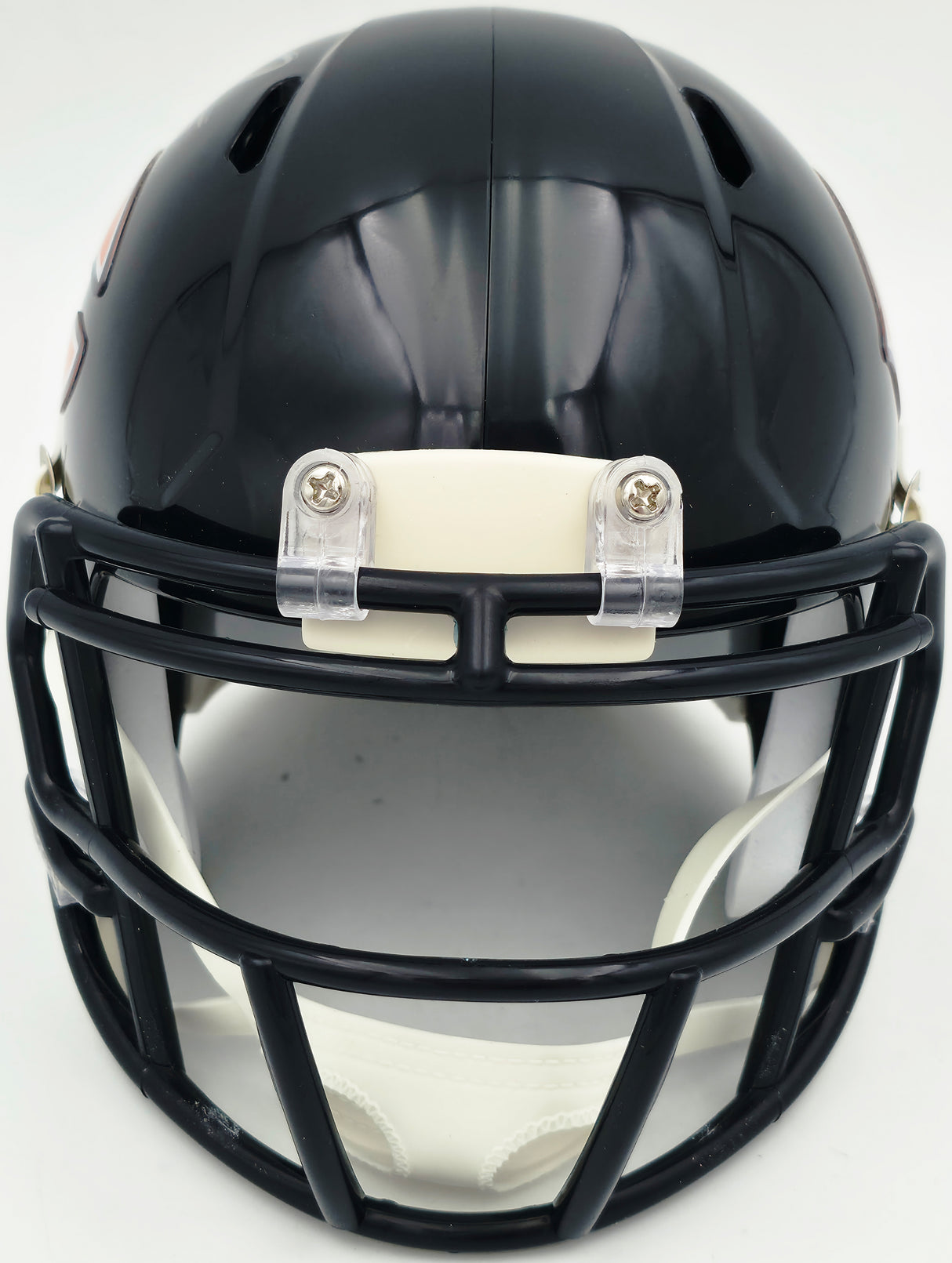 Jay Cutler Autographed Chicago Bears Blue Speed Mini Helmet Beckett BAS Witness Stock #267555