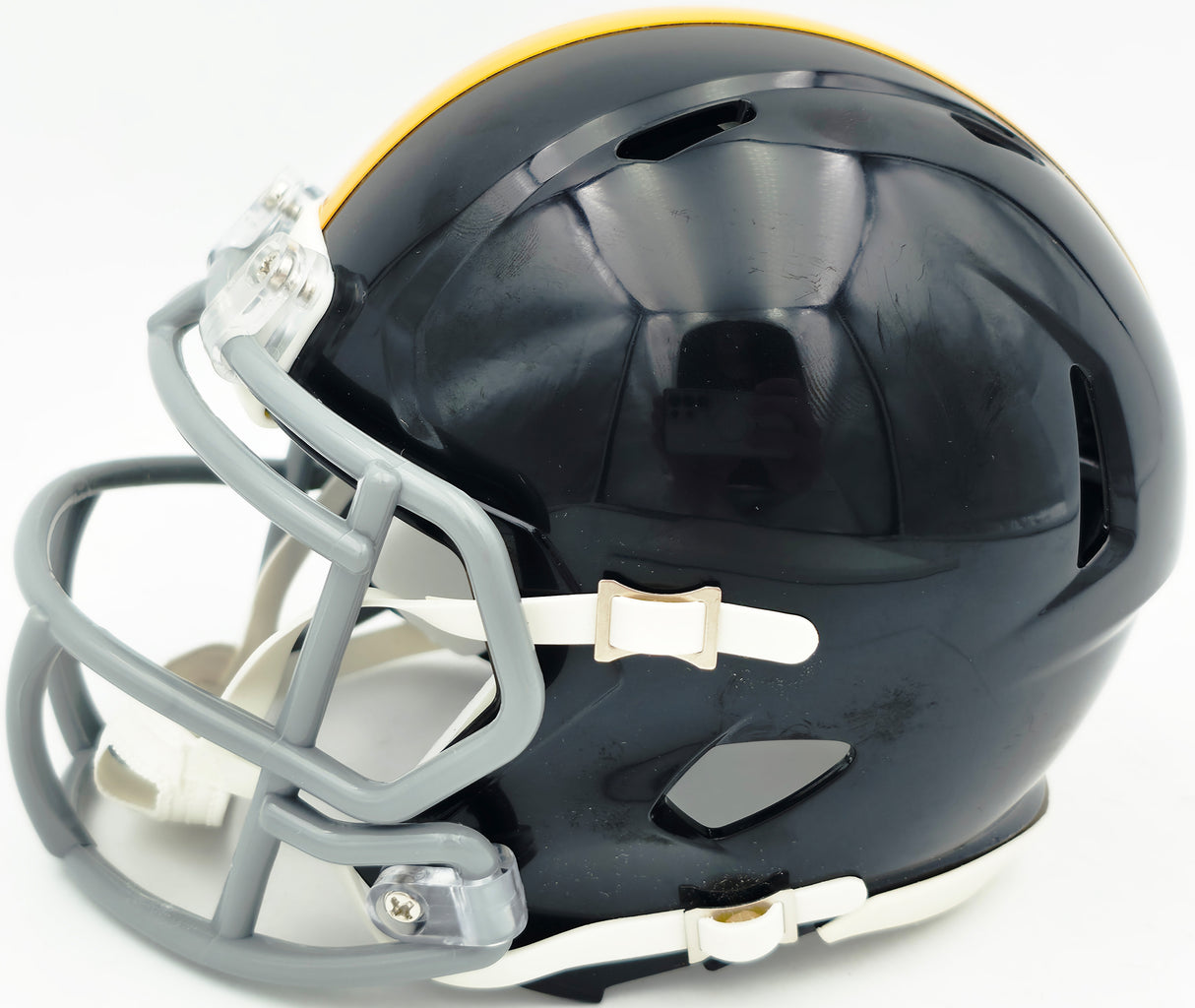 Jack Ham Autographed Pittsburgh Steelers Black Speed Mini Helmet "HOF 88" Beckett BAS Witness Stock #267557