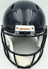 Jay Cutler Autographed Chicago Bears Blue Full Size Speed Replica Helmet Beckett BAS Witness Stock #267559
