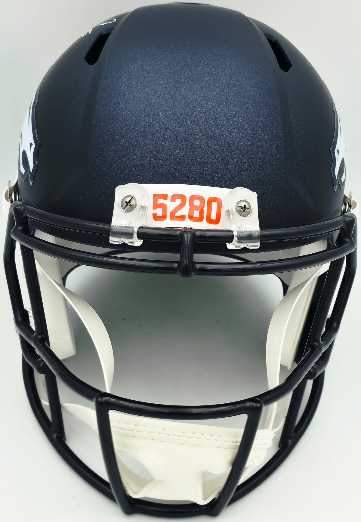 Jay Cutler Autographed Denver Broncos Blue Full Size Speed Replica Helmet Beckett BAS Witness Stock #267560