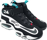 Ken Griffey Jr. Autographed White & Black Nike Air Griffey Max 1 Shoes Seattle Mariners Size 11.5 Beckett BAS Witness Stock #267479