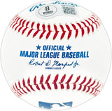 Sammy Sosa Autographed Official MLB Baseball Chicago Cubs "609 HR & 98 NL MVP" Beckett BAS Witness Stock #267421