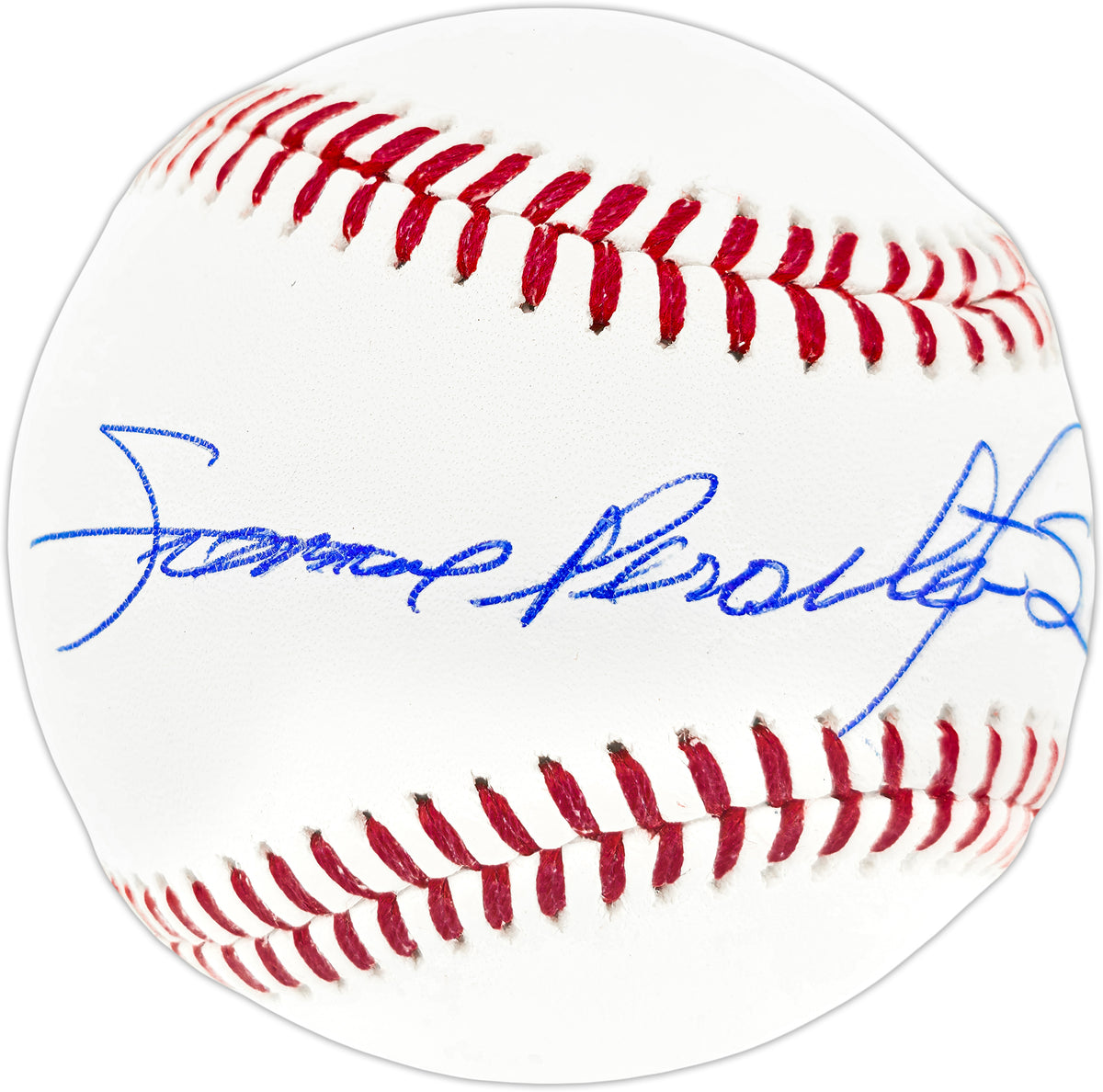 Sammy Sosa Autographed Official MLB Baseball Chicago Cubs (Full Name) Beckett BAS Witness Stock #267423