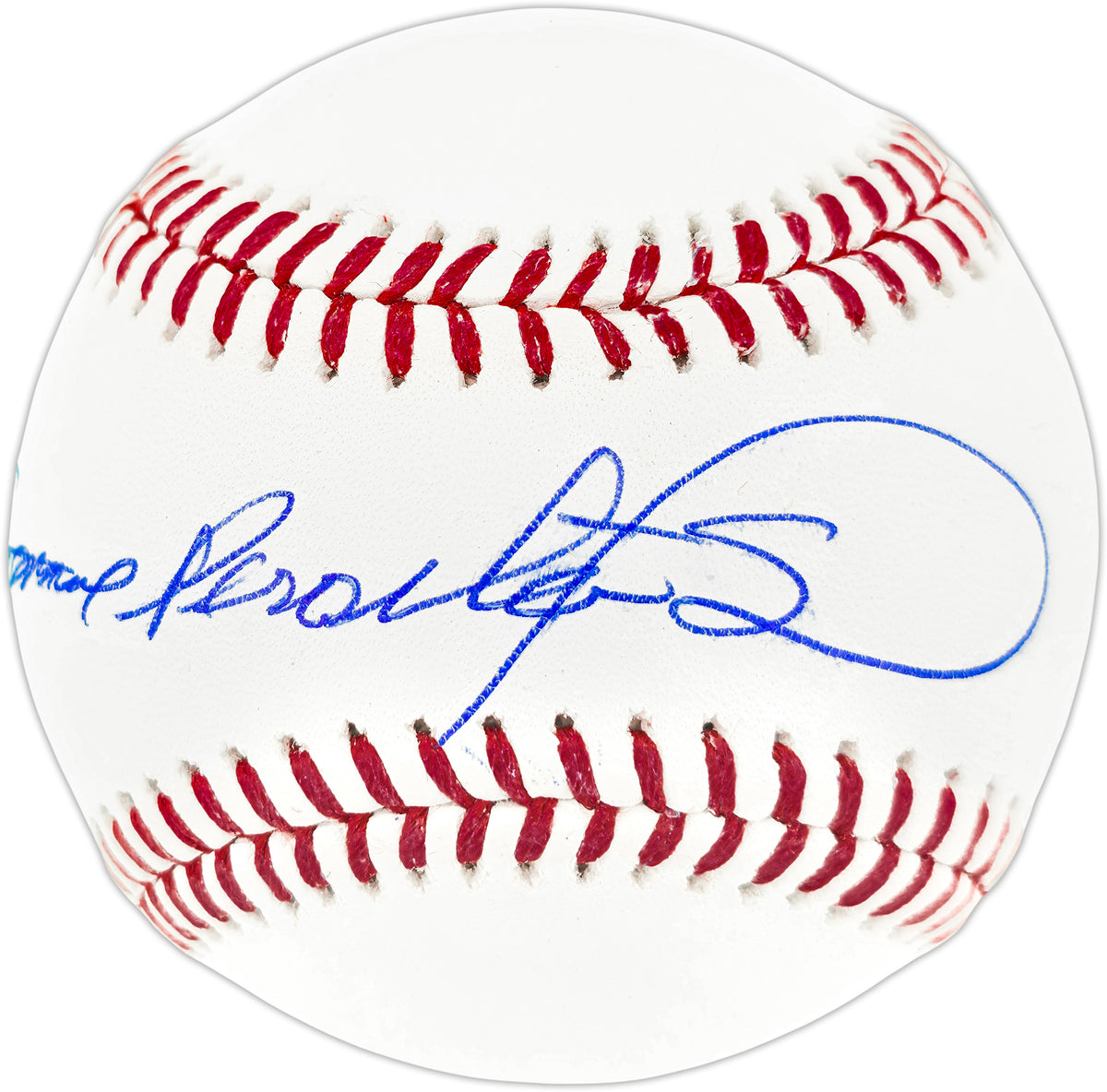 Sammy Sosa Autographed Official MLB Baseball Chicago Cubs (Full Name) Beckett BAS Witness Stock #267423