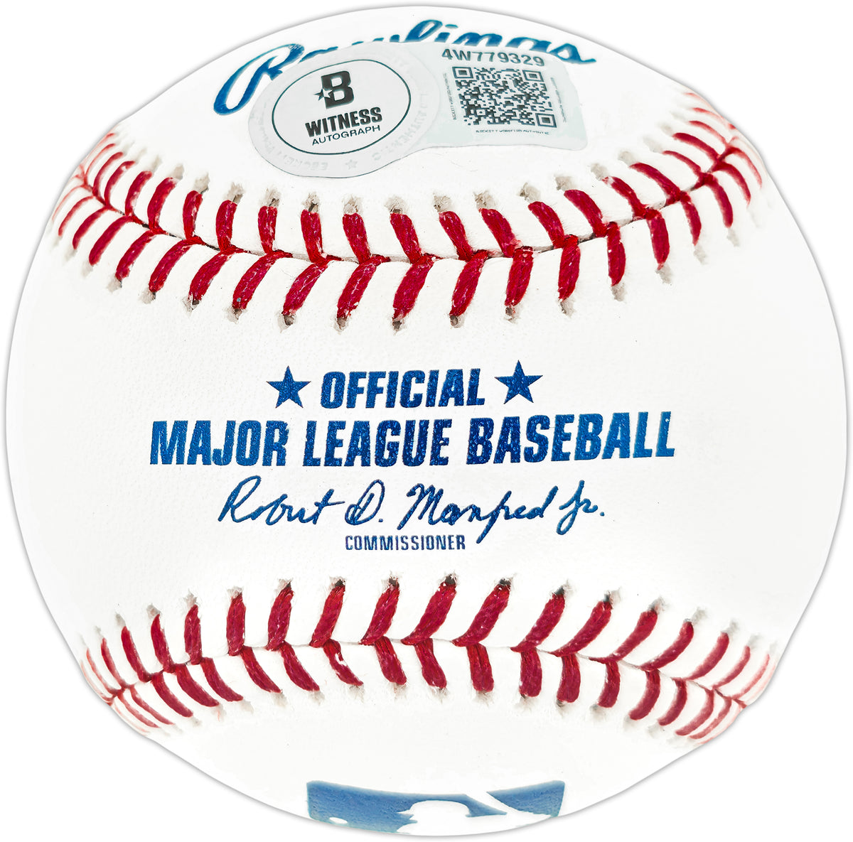 Sammy Sosa Autographed Official MLB Baseball Chicago Cubs "Slammin Sammy" Beckett BAS Witness Stock #267424