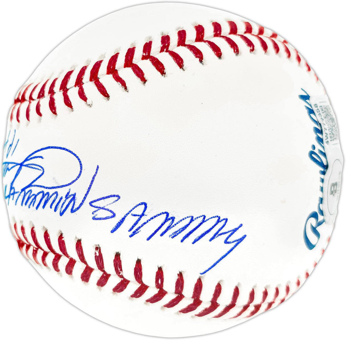 Sammy Sosa Autographed Official MLB Baseball Chicago Cubs "Slammin Sammy" Beckett BAS Witness Stock #267425