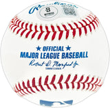 Sammy Sosa Autographed Official MLB Baseball Chicago Cubs "Slammin Sammy" Beckett BAS Witness Stock #267425