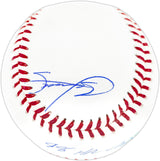 Mark McGwire & Sammy Sosa Autographed Official MLB Baseball "98 HR Chase" Beckett BAS Witness Stock #267427
