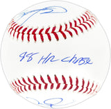 Mark McGwire & Sammy Sosa Autographed Official MLB Baseball "98 HR Chase" Beckett BAS Witness Stock #267427