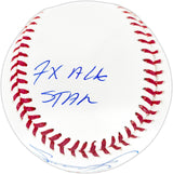 Sammy Sosa Autographed Official MLB Baseball Chicago Cubs "7x All Star & 609 HR" Beckett BAS Witness Stock #267445