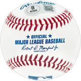Sammy Sosa Autographed Official MLB Baseball Chicago Cubs "7x All Star & 609 HR" Beckett BAS Witness Stock #267445