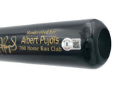 Albert Pujols Autographed Black Marucci 700 Home Run Club Engraving Baseball Bat St. Louis Cardinals Beckett BAS Witness Stock #252443