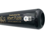 Albert Pujols Autographed Black Marucci Player Model Baseball Bat St. Louis Cardinals Beckett BAS Witness Stock #252445