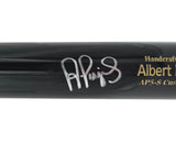 Albert Pujols Autographed Black Marucci Player Model Baseball Bat St. Louis Cardinals Beckett BAS Witness Stock #252446