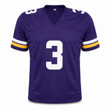 Minnesota Vikings Jordan Addison Autographed Purple Jersey Beckett BAS QR Stock #267430