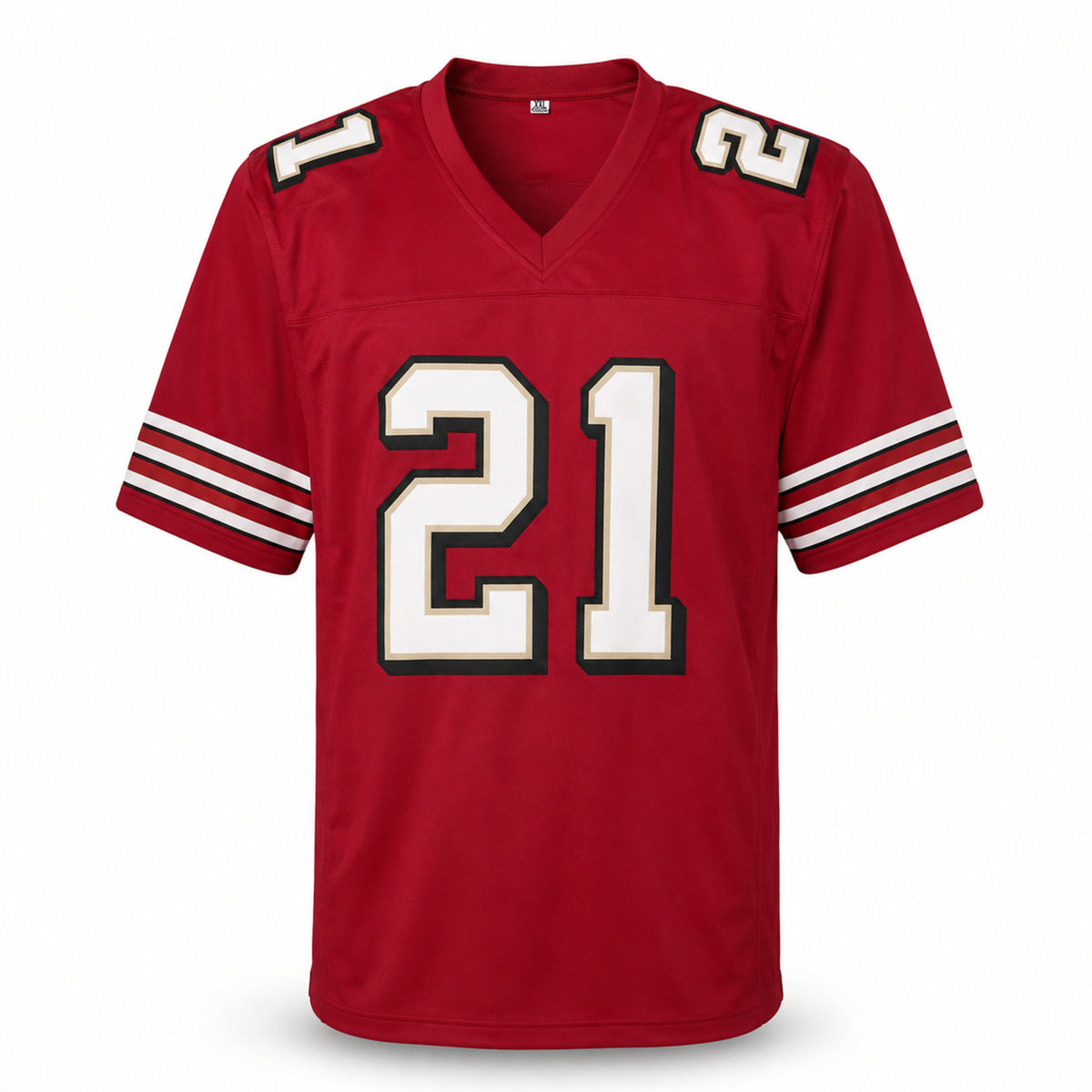 San Francisco 49ers Frank Gore Autographed Red Jersey Beckett BAS Witness Stock #267391