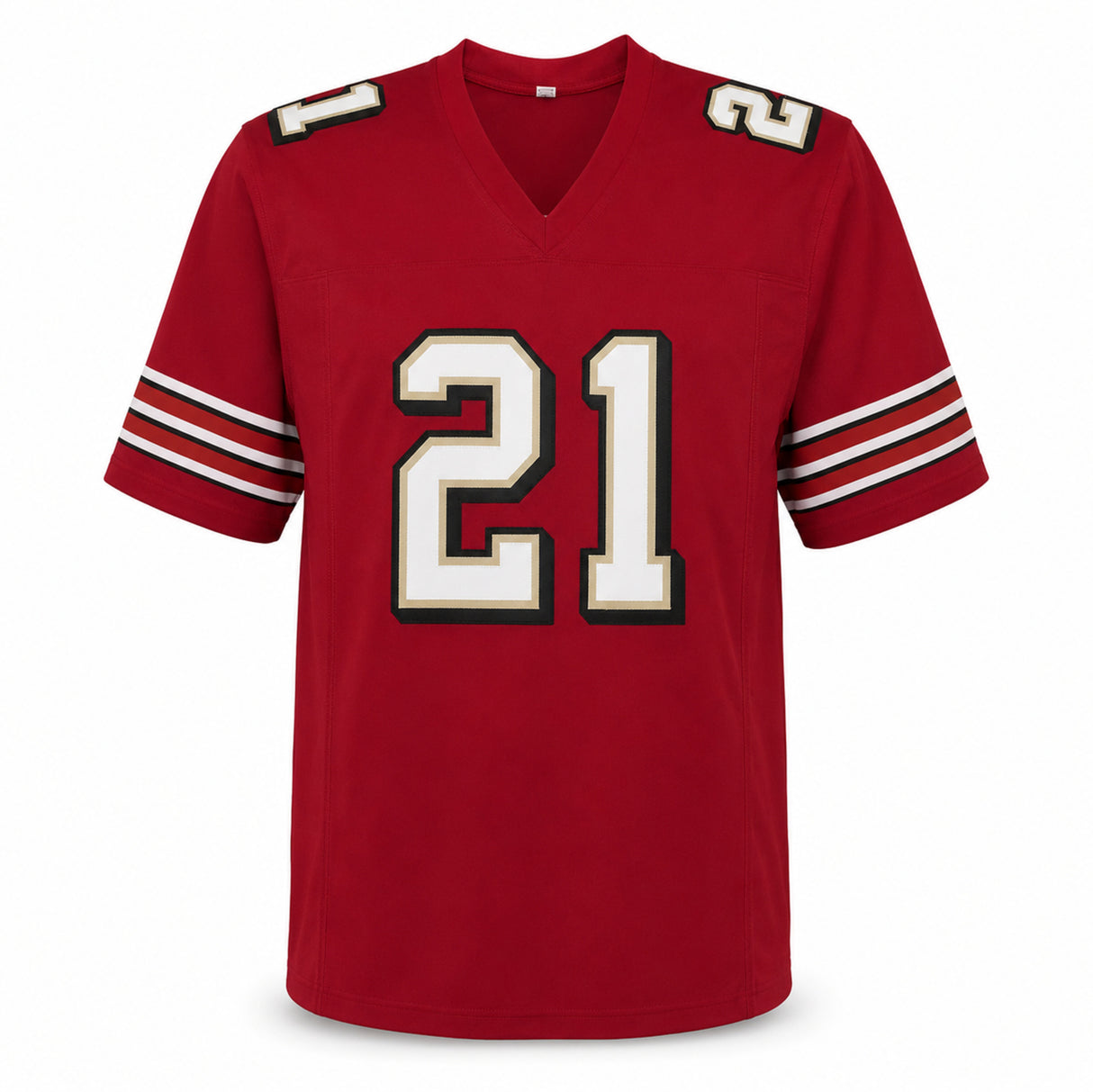San Francisco 49ers Frank Gore Autographed Red Jersey Beckett BAS Witness Stock #267390