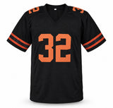 Miami Hurricanes Frank Gore Autographed Black Jersey Beckett BAS Witness Stock #267393