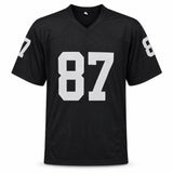Oakland Raiders Dave Casper Autographed Black Jersey "HOF 02" Beckett BAS Witness Stock #267462