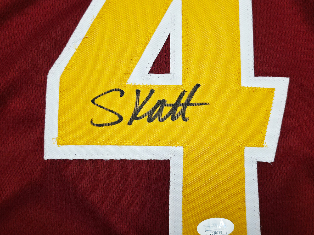 Arizona State Sun Devils Cam Skattebo Autographed Red Jersey JSA Stock #267399