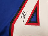 Buffalo Bills James Cook Autographed Blue Jersey Beckett BAS Witness Stock #267404