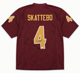 Arizona State Sun Devils Cam Skattebo Autographed Red Jersey Beckett BAS QR Stock #267400