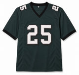 Philadelphia Eagles LeSean McCoy Autographed Green Jersey Beckett BAS Witness Stock #267437