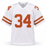 Texas Longhorns Ricky Williams Autographed White Jersey JSA Witness Stock #267382
