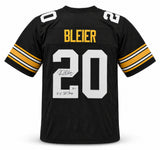 Pittsburgh Steelers Rocky Bleier Autographed Black Jersey "4x SB Champs" Beckett BAS Witness Stock #267504
