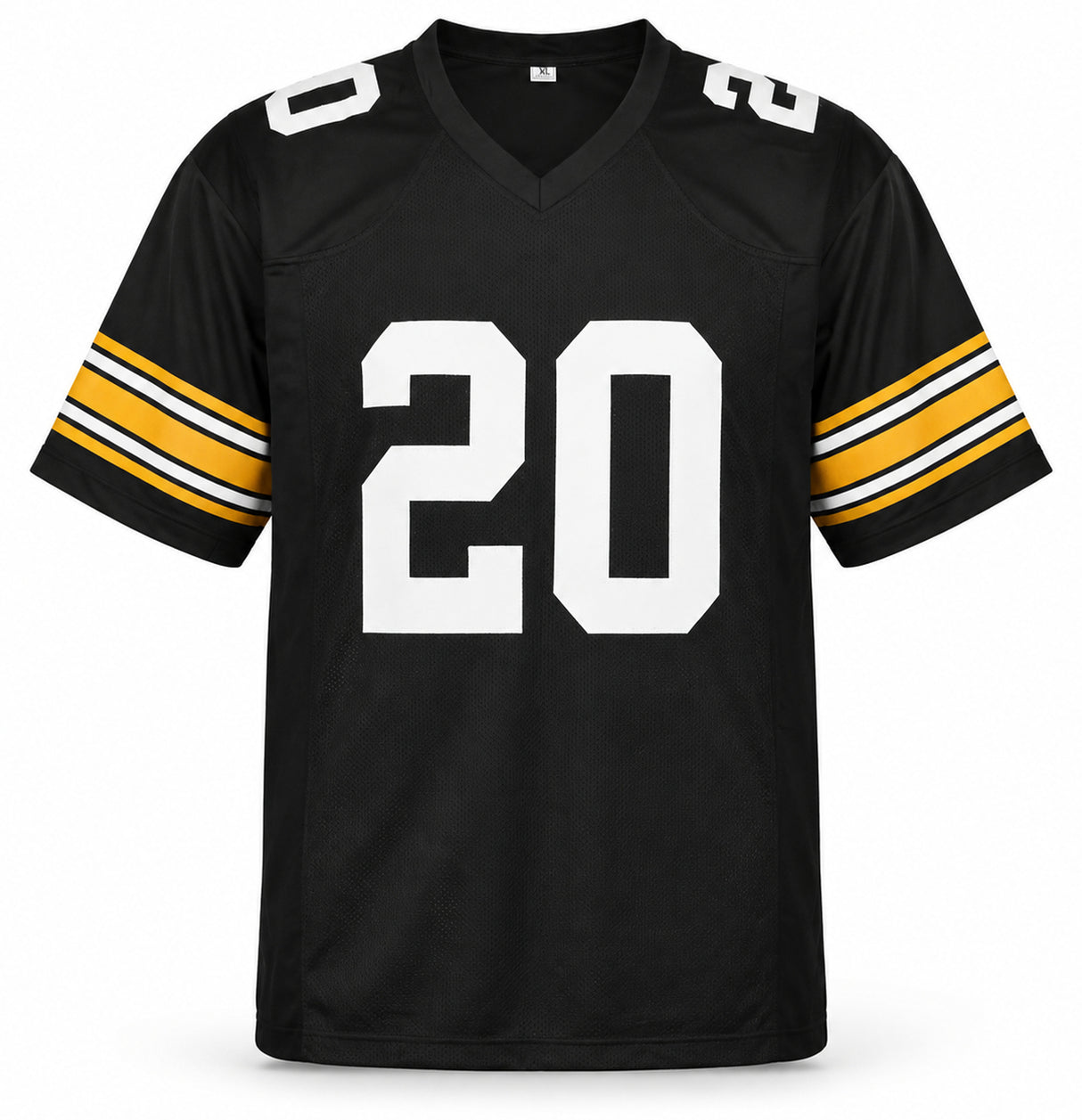 Pittsburgh Steelers Rocky Bleier Autographed Black Jersey "4x SB Champs" Beckett BAS Witness Stock #267504