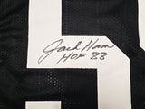 Pittsburgh Steelers Jack Ham Autographed Black Jersey "HOF 88" Beckett BAS Witness Stock #267503
