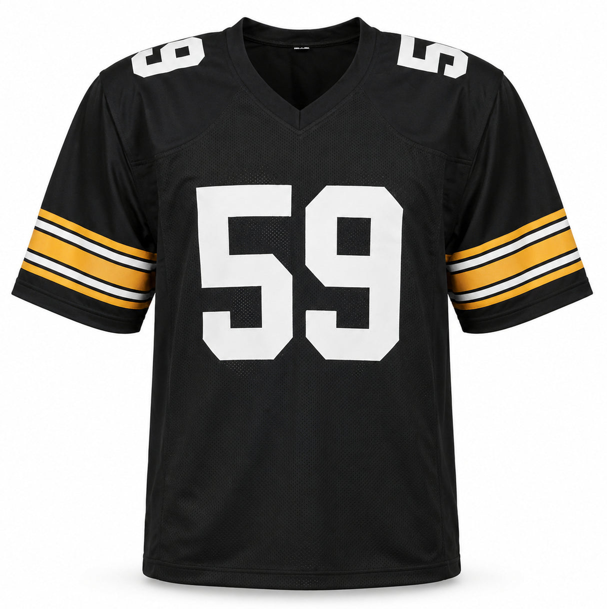 Pittsburgh Steelers Jack Ham Autographed Black Jersey "HOF 88" Beckett BAS Witness Stock #267503
