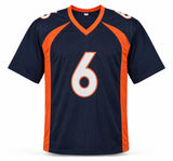 Denver Broncos Jay Cutler Autographed Blue Jersey Beckett BAS Witness Stock #267505
