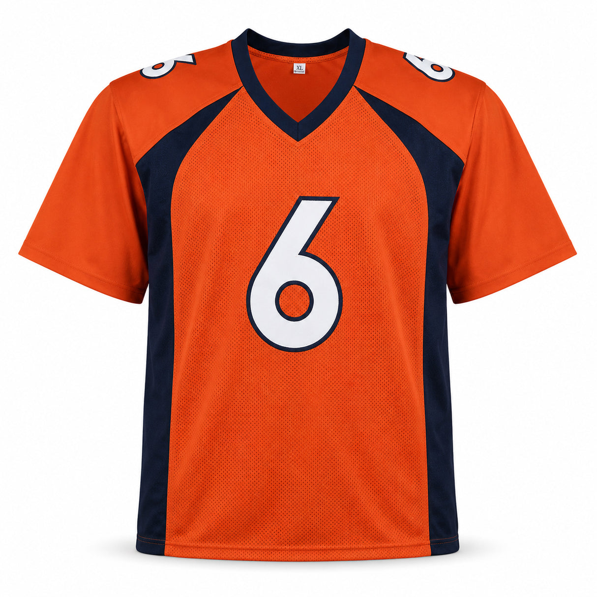 Denver Broncos Jay Cutler Autographed Orange Jersey Beckett BAS Witness Stock #267506