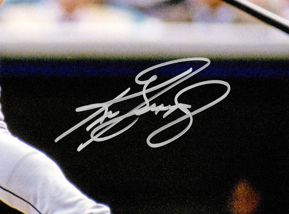 Ken Griffey Jr. Autographed 16x20 Photo Seattle Mariners Beckett BAS Witness Stock #267492