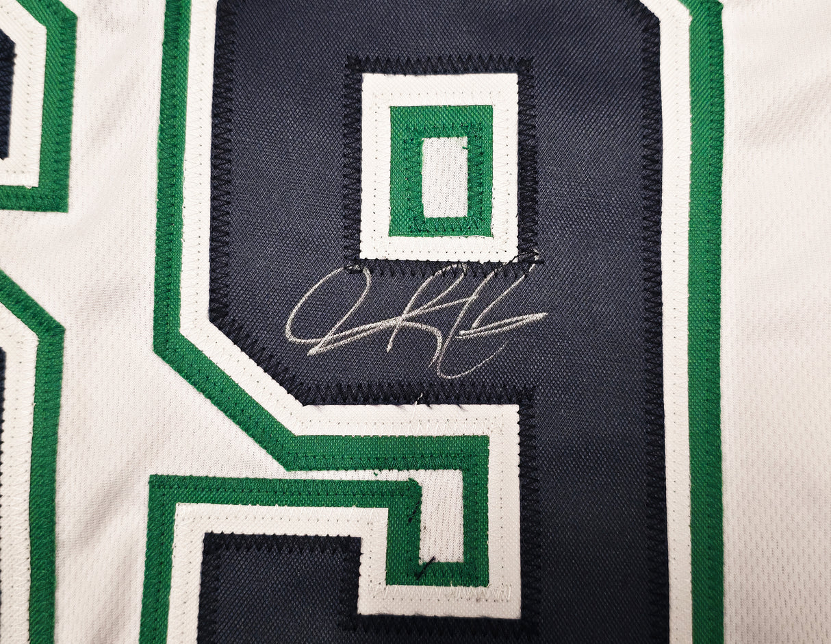 Dallas Mavericks Dennis Rodman Autographed White Jersey Beckett BAS Witness Stock #267414