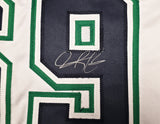 Dallas Mavericks Dennis Rodman Autographed White Jersey Beckett BAS Witness Stock #267414