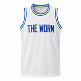 Dallas Mavericks Dennis Rodman Autographed White Jersey Beckett BAS Witness Stock #267414