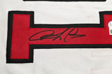 Chicago Bulls Dennis Rodman Autographed White Jersey Beckett BAS Witness Stock #267419
