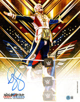 Cody Rhodes Autographed 11x14 Photo WWE The American Nightmare Beckett BAS QR Stock #267586