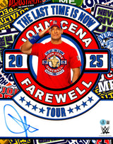 John Cena Autographed 11x14 Photo WWE 2025 Farewell Tour Beckett BAS QR Stock #267591