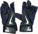 Robinson Cano Autographed Blue & Black Nike Diamond Elite Game Used Batting Gloves New York Yankees PSA/DNA (Dual Signed) Stock #267645