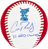 Cal Raleigh Autographed 2025 Home Run Derby HRD Logo Moneyball Baseball Seattle Mariners "25 HRD Champ" Fanatics & MLB Holo Stock #253261