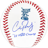 Cal Raleigh Autographed 2025 Home Run Derby HRD Logo Baseball Seattle Mariners "25 HRD Champ" Fanatics & MLB Holo Stock #253262