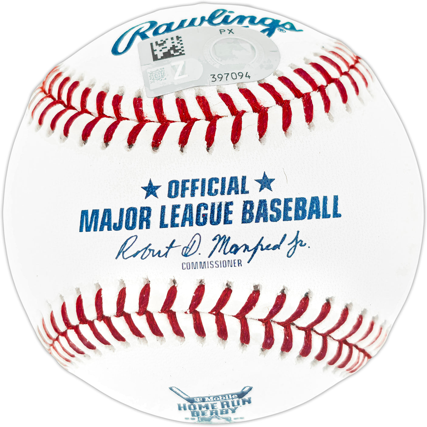 Cal Raleigh Autographed 2025 Home Run Derby HRD Logo Baseball Seattle Mariners "25 HRD Champ" Fanatics & MLB Holo Stock #253262