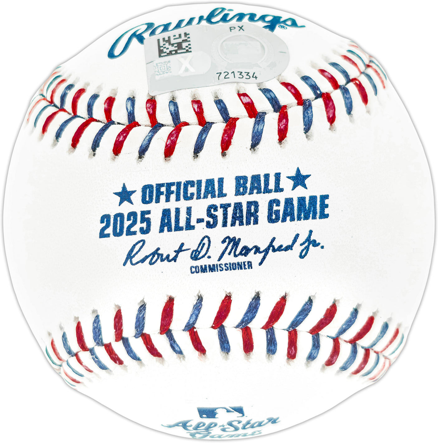 Cal Raleigh Autographed 2025 All Star Game Logo MLB Game Baseball Seattle Mariners Fanatics & MLB Holo Stock #253263