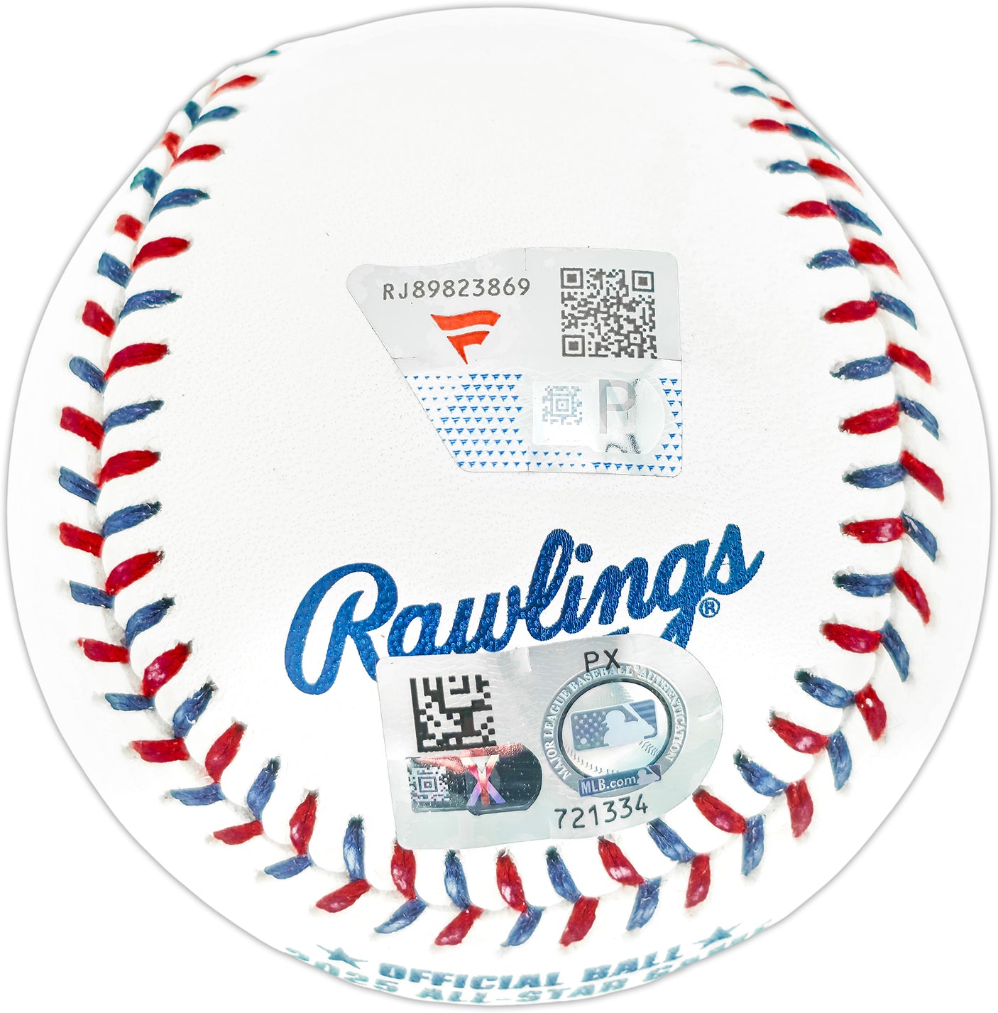 Cal Raleigh Autographed 2025 All Star Game Logo MLB Game Baseball Seattle Mariners Fanatics & MLB Holo Stock #253263