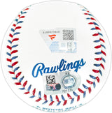Cal Raleigh Autographed 2025 All Star Game Logo MLB Game Baseball Seattle Mariners Fanatics & MLB Holo Stock #253263